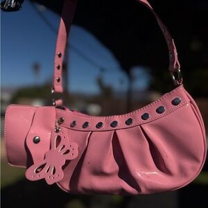 Othr Pink Women's Bag with Studded Accents